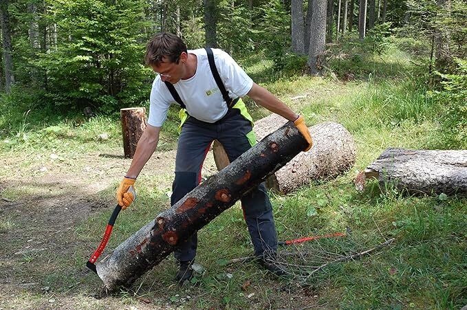 Sappel  | ergonomically curved aluminium handle | 700 mm | Branch tractors | Hand sappel for picking, moving and transporting pieces of wood and tree trunks