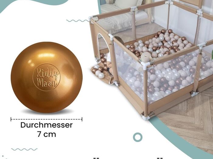 700 Kids Ball Pit Balls 7cm Plastic Baby Play Balls