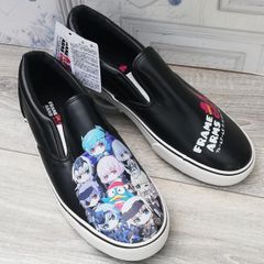 New Japan design ladies slip on sneakers Anime style UK 8
