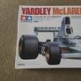 Tamiya 1/12 Yardley McLaren M23 1974 Formula 1. D.Hobbs. 12049 Image 2