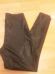 PVC Trousers/PU Leggings.. Colour Black  .. Size: 8 UK ..  36 EU