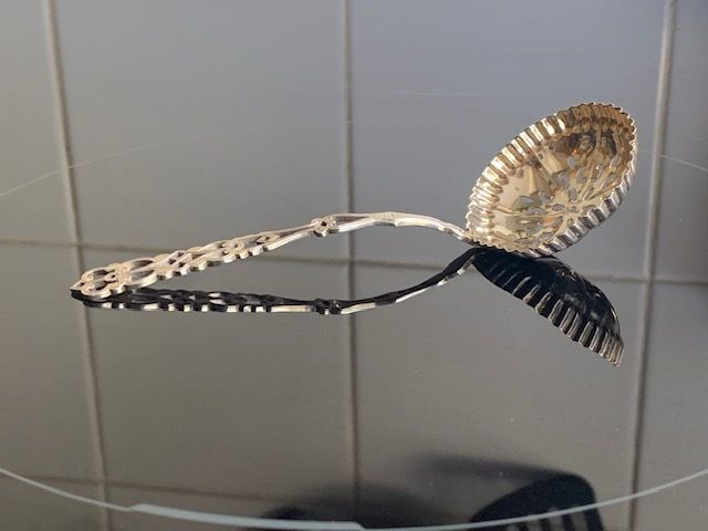 Silver Caster Sugar spoon