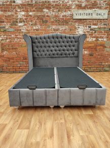 Kassandra double ottoman bed