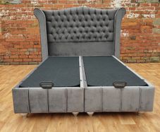 Kassandra double ottoman bed