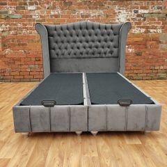 Kassandra double ottoman bed