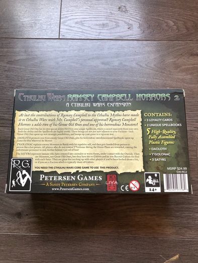 Cthulhu Wars Ramsey Campbell horrors pack 2