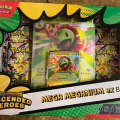 Pokemon Tcg Mega Evolution Ascended Heroes Meganium Ex Box