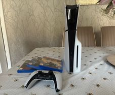 PS5 + games + controller