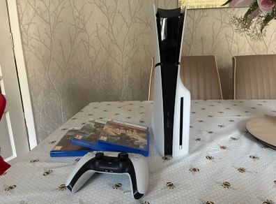 PS5 + games + controller