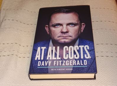 Special Postal Offer At all Costs Davy Fitzgerald The Autobiography For Sale Here