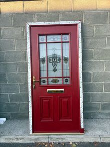 New PVC door