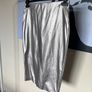 Metallic River Island Skirt Size 10 Image 2