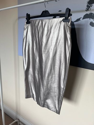 Metallic River Island Skirt Size 10