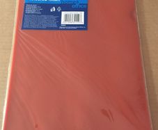 10 Packs of 10 A4 Coloured Plastic Folders (100 folders in total)