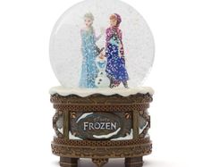 Frozen 10th Anniversary Snow Globe