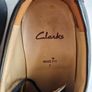 clarks wide fit brougues Size 7 eu 41 black with green in excellent condition Image 10