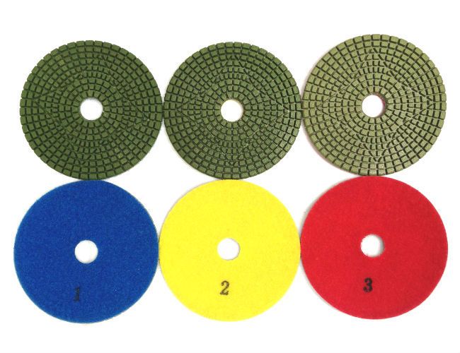 3 Step Diamond Polishing Pads