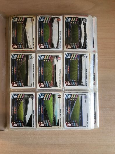 Huge Match Attax Binder Collection (2012/13) incl. Rare Gold Legends (Henry, Keane, Scholes)
