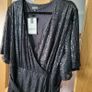 CurveWow black sequin dress, Size 26-28, BNWT Image 3