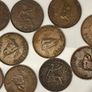 Great Britain 1/4d Farthing Lot 1886 1934 1926 1939 1943 1944 1945 1947 1951 1952x2 Image 3