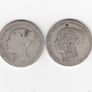 Victoria 2 x 1/-, 92.5% Silver  Coins (no.374) Image 2