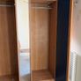 Vintage IKEA Askedal Wardrobe. Tall with Integrated Lights (Blue & Light Wood) Image 4