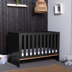 Baby elegance black cot