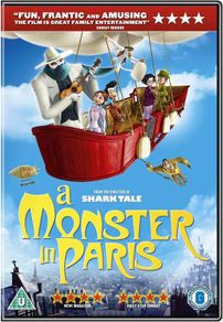 Free Postage! A Monster in Paris. DVD.Brand New.
