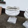 2 Concrete Flower Pots Image 3