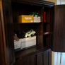 Vintage Wood Cabinet Image 4