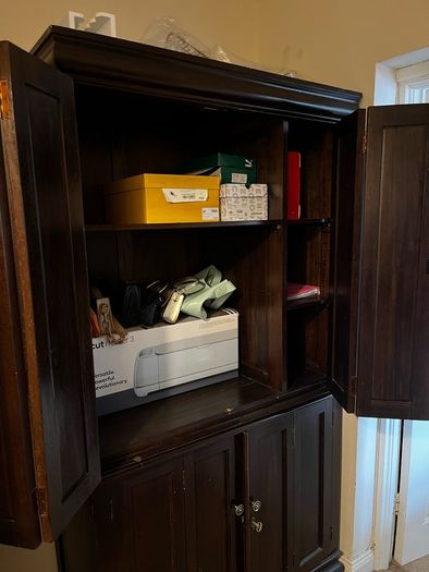 Vintage Wood Cabinet