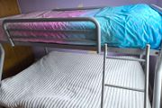 triple bunk bed for free mattresses included