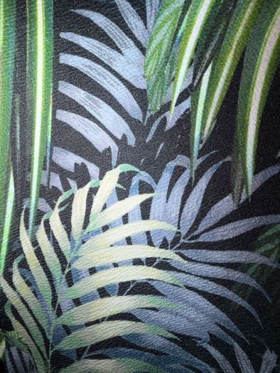 Linea Tropical Print Wide Leg Jumpsuit UK 18