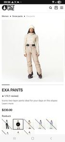 Picture organic ski board pants