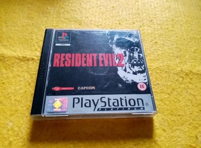 Resident evil 2 PlayStation 1 Ps1 PlayStation 2 ps2 games Original Pal version