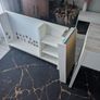 IKEA MICKE Workstation - Grey Wood Effect Image 5