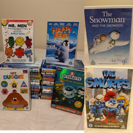 Collection Of Children,s Dvd,s
