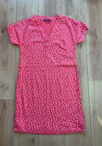 Beautiful Linen M&S Dress Size 10
