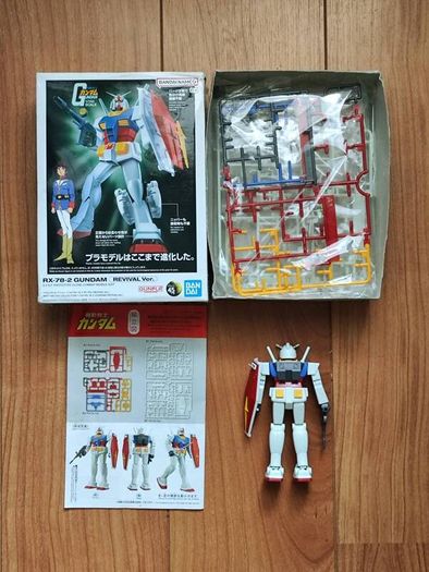 Mobile Suit Gundam RX-78-2 Revival Ver. Gunpla 1/144 Model Anime Manga Japan Bandai