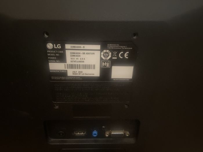 LG monitor
