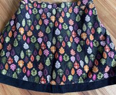 Gymboree cord woodland theme skirt age 10 like new!