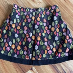 Gymboree cord woodland theme skirt age 10 like new!