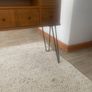 Mid-Century Style Wooden Console / Side Table with Drawers Image 2