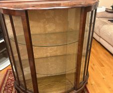 Mahogany Display Cabinet