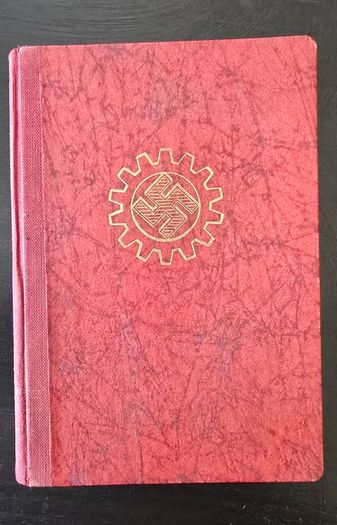 WW2 German Labour Front (DAF) Membership Book