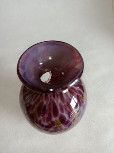 Hand Blown Art Glass Bud Vase