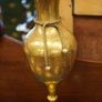Pair of Polished Brass Vases Image 2