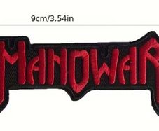 Manowar Embroidered Patch