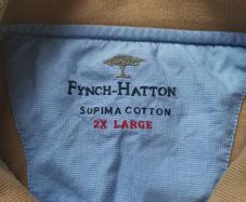 Men's Designer FYNCH-HATTON Short Sleeve Polo