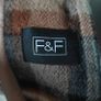 Brown  Wool Blend coat, size 10 F&F Image 7